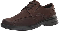 Clarks Men's Gessler Lace Oxford, Dark Brown Leather
