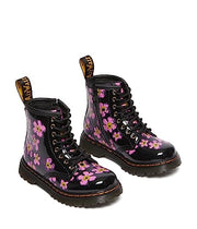 Dr. Martens Kids' 1460 Pansy Fayre Patent Boot — Black Floral