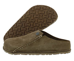 Birkenstock Men's Zermatt Suede Clogs, Gray Taupe