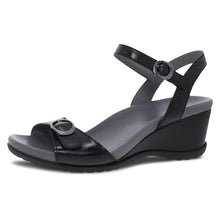 Dansko Arielle Wedge Sandal for Women – Black in Black