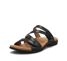 Taos Women's Double U Sandal in Black