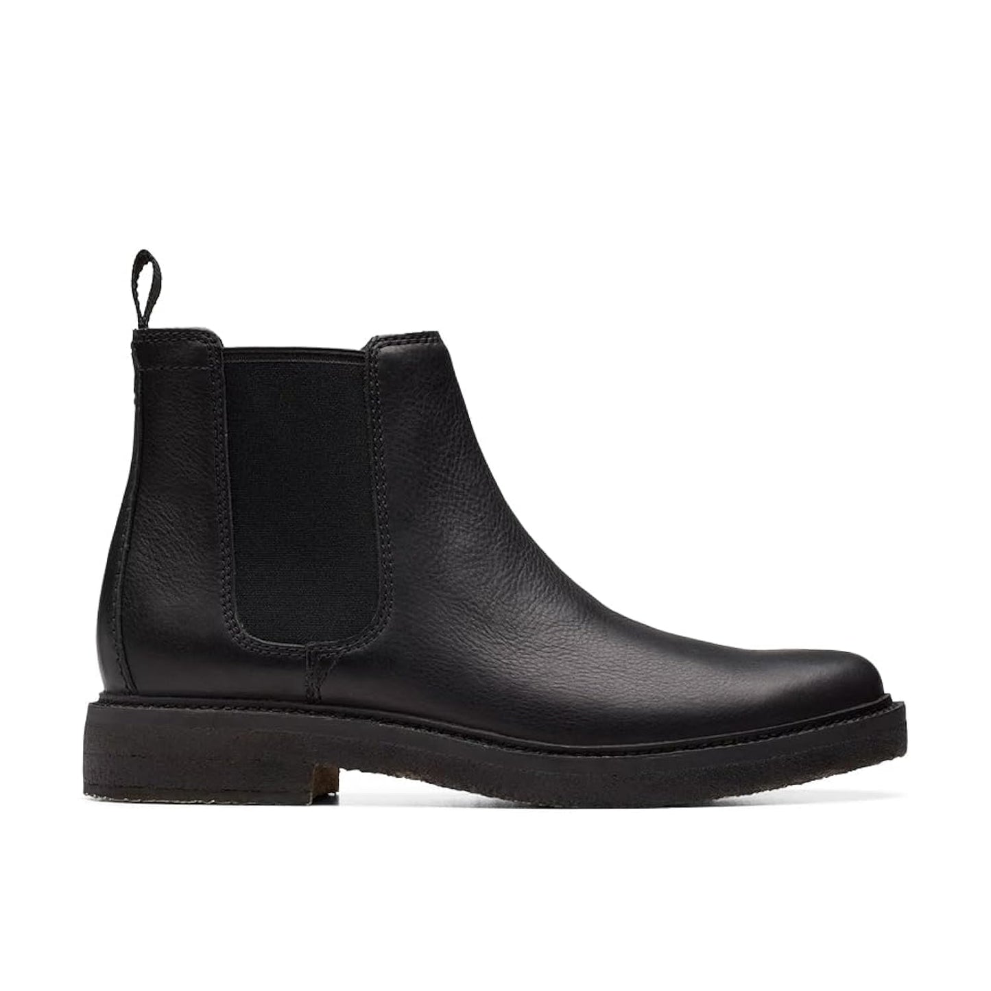 Clarks Men's Clarkdale Easy Chelsea Boot, Black Leather