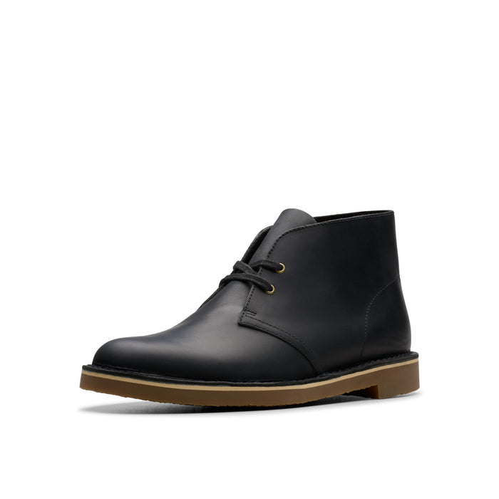 Clarks Men's Shepton Black Leather