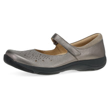 Dansko Stacy Mary Jane - Lightweight Support in a Versatile Style- Slip-Resistant Rubber Outsole Suitable for Dry, Wet, and Oily/Wet Surfaces Pewter Metallic 5.5-6 M US in Pewter