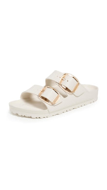 Birkenstock Women's Arizona EVA Big Buckle Sandals, Eggshell in Eggshell