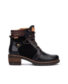 High-Heel Ankle Boot Leather San Sebastia for Woman Black