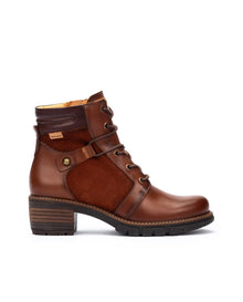 High-Heel Ankle Boot Leather San Sebastia for Woman Black