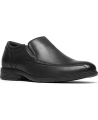 Clarks Men's Steadwell Step Loafer, Black Leather