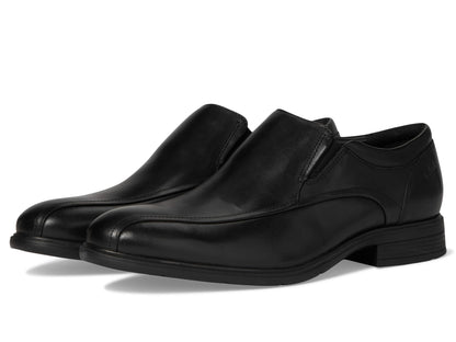 Clarks Men's Steadwell Step Loafer, Black Leather