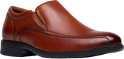 Clarks Men's Steadwell Step Loafer — Dark Tan Leather, main view