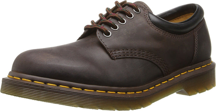 Dr. Martens 8053 5-Eye Padded Collar Shoe — Gaucho Crazy Horse