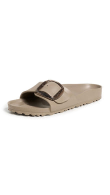 Birkenstock Women's Madrid EVA Big Buckle Sandals, Gray Taupe in Gr.taupe