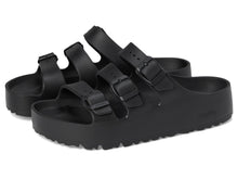 Birkenstock, Women, Florida Platform Eva, Black Narrow in Black