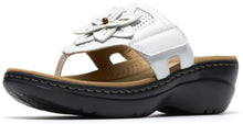 Clarks Women's Merliah 2 Kyla Heeled Sandal — White Combi in White