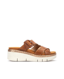 Pikolinos Women's Gomera Sandal in Brandy
