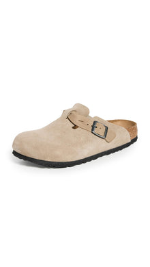 Birkenstock Women's Boston Braid Clog — Taupe in Taupe