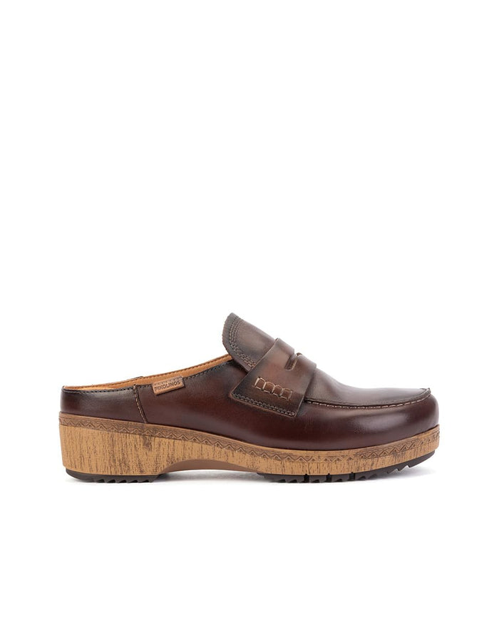 PIKOLINOS Granada Clogs Women | Leather | Memory Foam