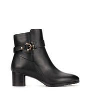 PIKOLINOS Calafat Heeled Ankle Boots Women | Leather | Zipper | Black