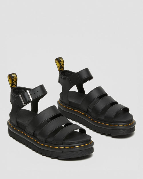 Dr. Martens Blaire Quad Hydro Black — top view