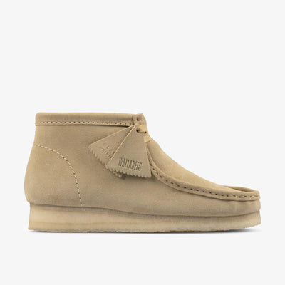 Clarks Unisex Wallabee Boot — Maple Suede