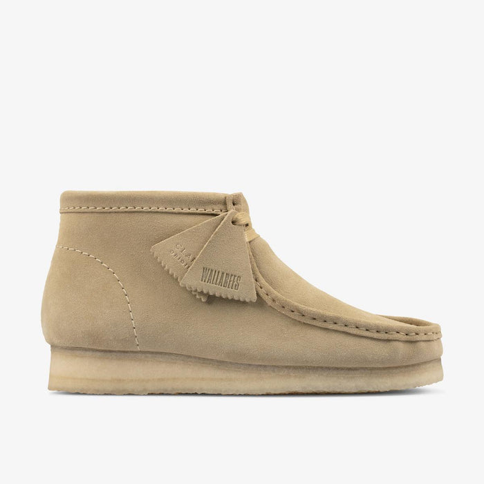 Clarks Unisex Wallabee Boot — Maple Suede