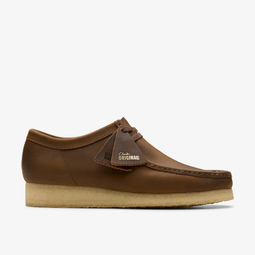 Clarks Wallabee in Beeswax Leather