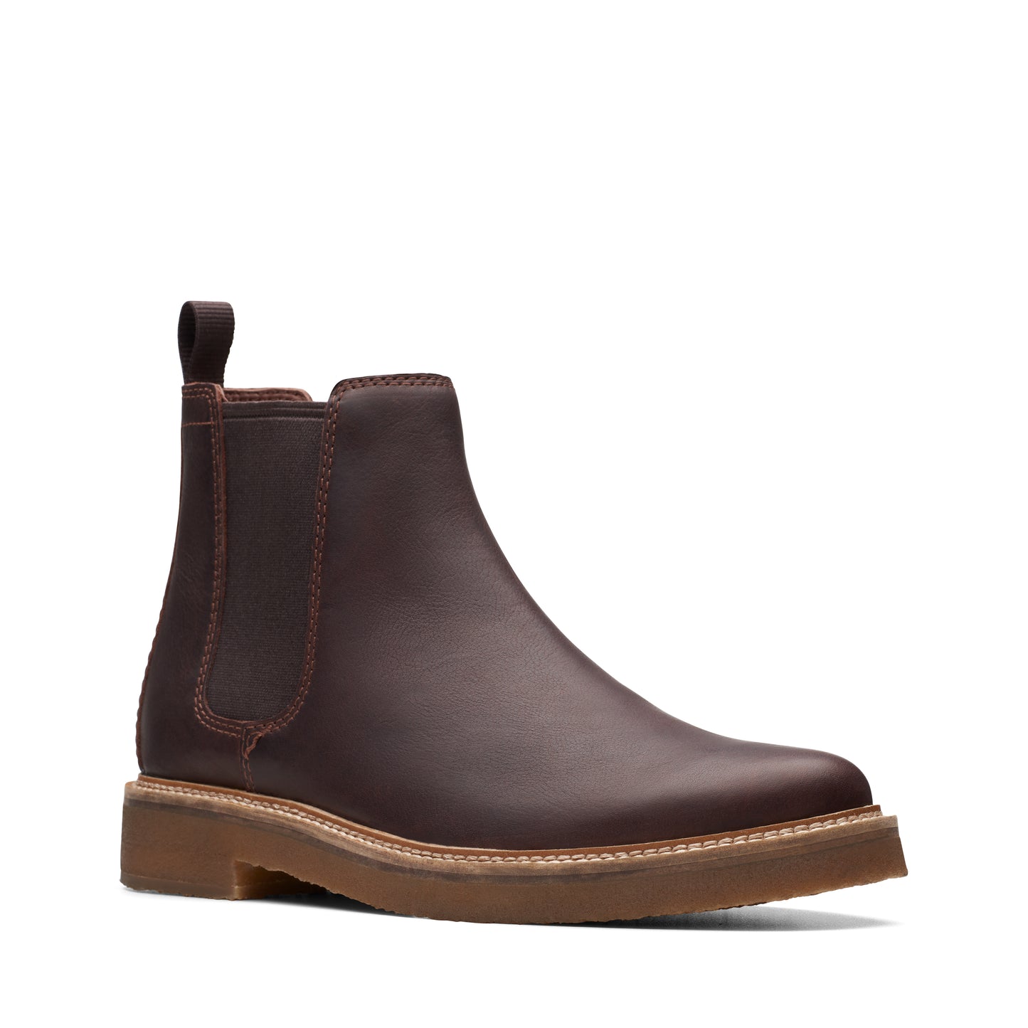 Clarks Men's Clarkdale Easy Chelsea Boot Tan Leather