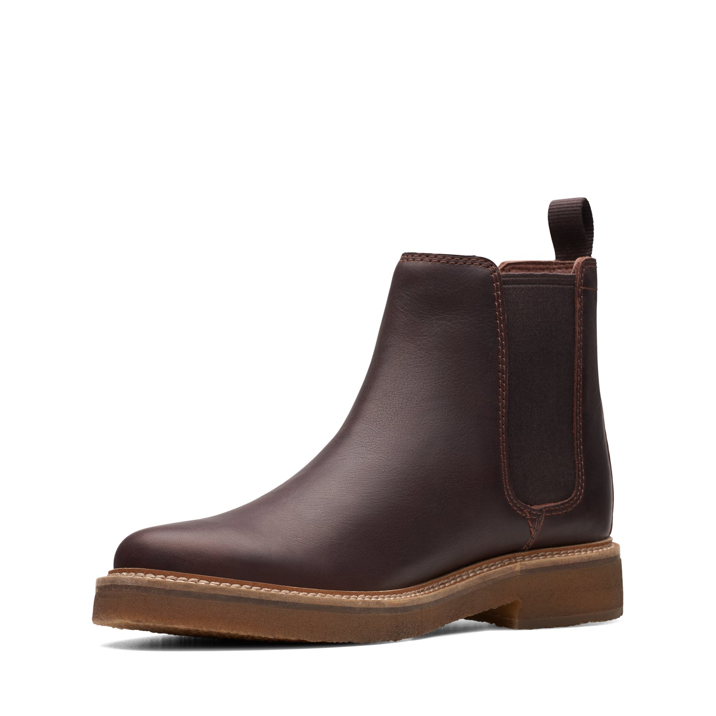 Clarks Men's Clarkdale Easy Chelsea Boot Tan Leather
