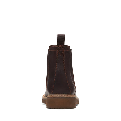 Clarks Men's Clarkdale Easy Chelsea Boot Tan Leather