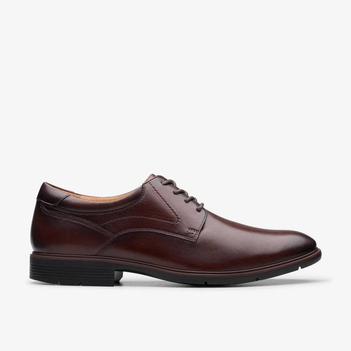 Clarks Men's Eldredge Plain Oxford — Dark Brown