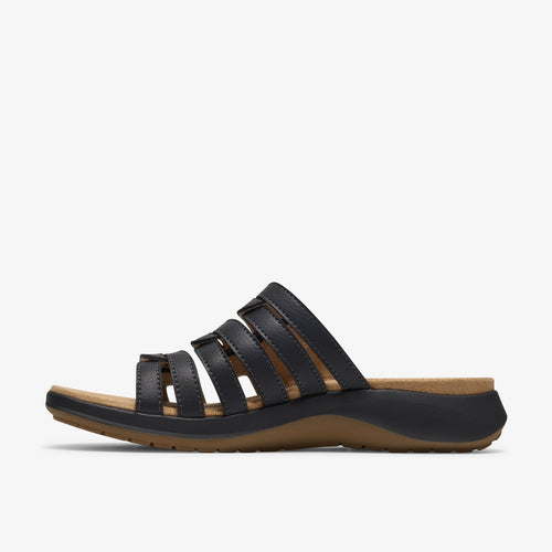 Clarks Women's Maelynn Abby — Black Leather