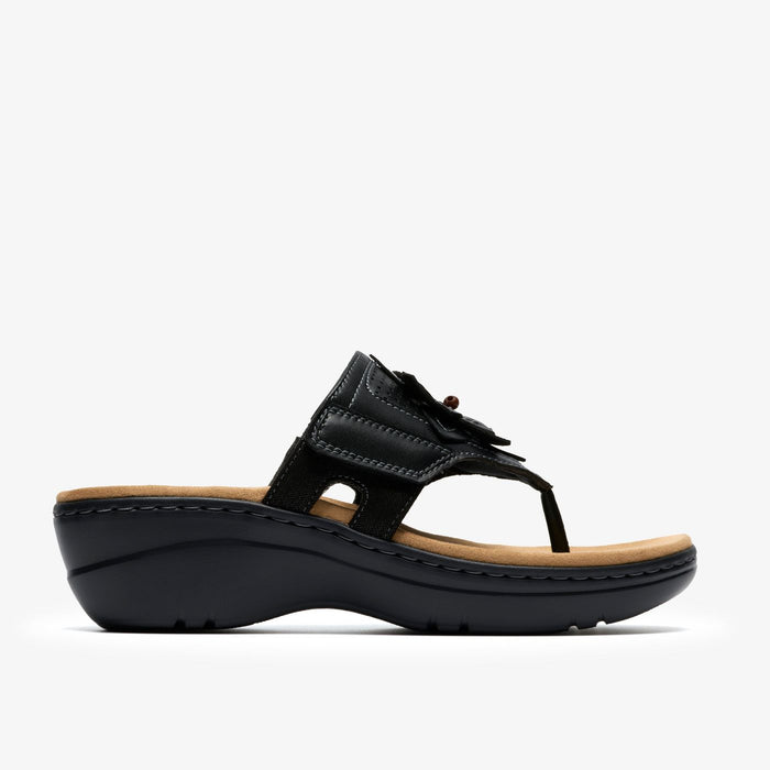 Clarks Women's Merliah 2 Kyla Heeled Sandal — Black Combi Textile