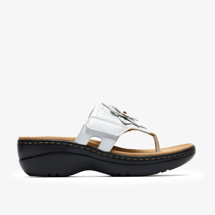 Clarks Women's Merliah 2 Kyla Heeled Sandal — White Combi