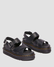 Dr. Martens Voss II Sandal Black — top view