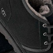 UGG Women's Neumel Chukka Boot in Black — eyelet and wool lining detail