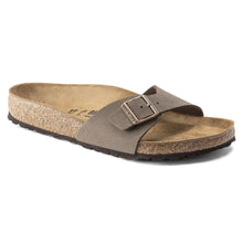 Birkenstock Unisex Madrid Birkibuc Sandal in Mocha