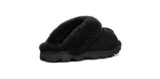 UGG Women's Coquette Slipper in Black — back view