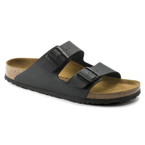 Birkenstock Unisex Arizona Birko-Flor Sandal — Black