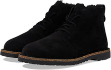 Birkenstock Women's Uppsala Mid Lace-Up Shearling Boot in Dark tea brown