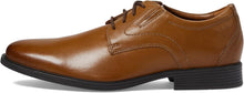 Clarks Men's Whiddon Plain Lace-Up in Dark tan