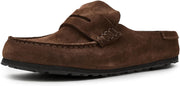 Birkenstock Women's Naples Suede Slip-On — side view