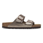 Birkenstock Arizona Graceful Taupe Slide — left