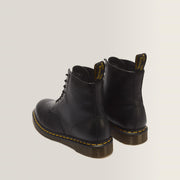 Dr. Martens 1460 Nappa Leather 8-Eye Boot Black — rear three-quarter pair