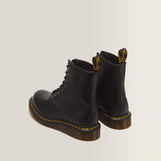 Dr. Martens 1460 Women's Nappa Leather 8-Eye Boot Black — rear three-quarter pair