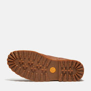 Timberland Men's Earthkeepers Original Leather 6-Inch Boot, gum rubber lug outsole with the Timberland tree medallion