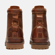 Timberland Men's Earthkeepers Original Leather 6-Inch Boot, rear view of the pair showing heel pull straps and tree logo