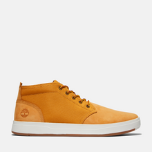 Timberland Men's Davis Square Fabric/Leather Chukka Boot — Wheat in Wheat