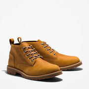 Timberland Men's Redwood Falls Waterproof Chukka Boot in Wheat, three-quarter view of the pair