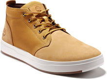 Timberland Men's Davis Square Fabric/Leather Chukka Boot — Wheat in Wheat
