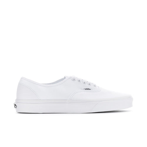 Vans Authentic true white — toe-right lateral